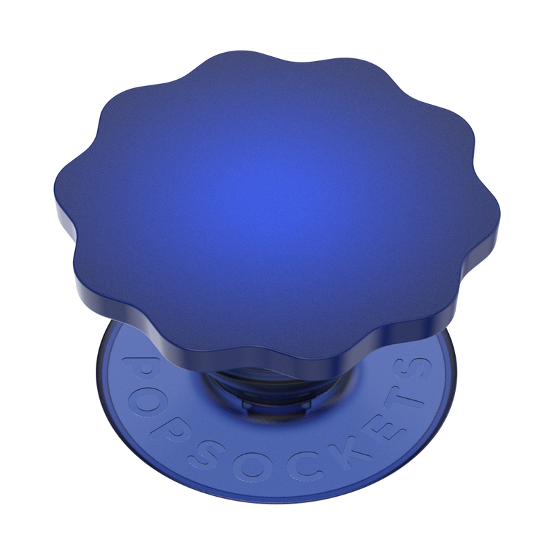 Molded Flower Cobalt — Adhesive PopGrip image number 0