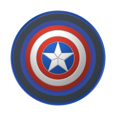 Secondary image for hover Enamel Captain America — PopGrip for MagSafe