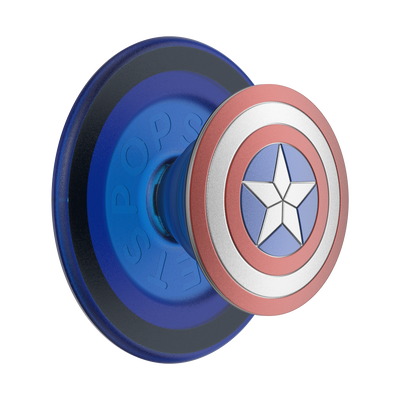 Enamel Captain America — PopGrip for MagSafe