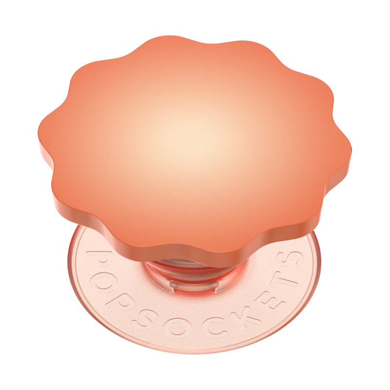 Molded Flower Apricot — Adhesive PopGrip image number 0