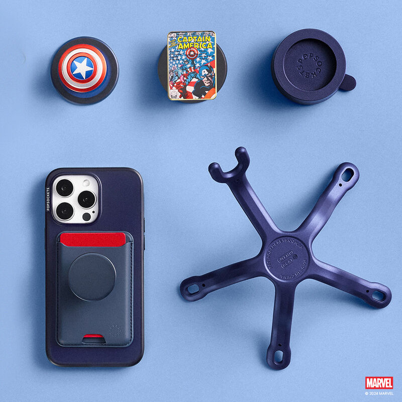 Enamel Captain America — PopGrip for MagSafe image number 10