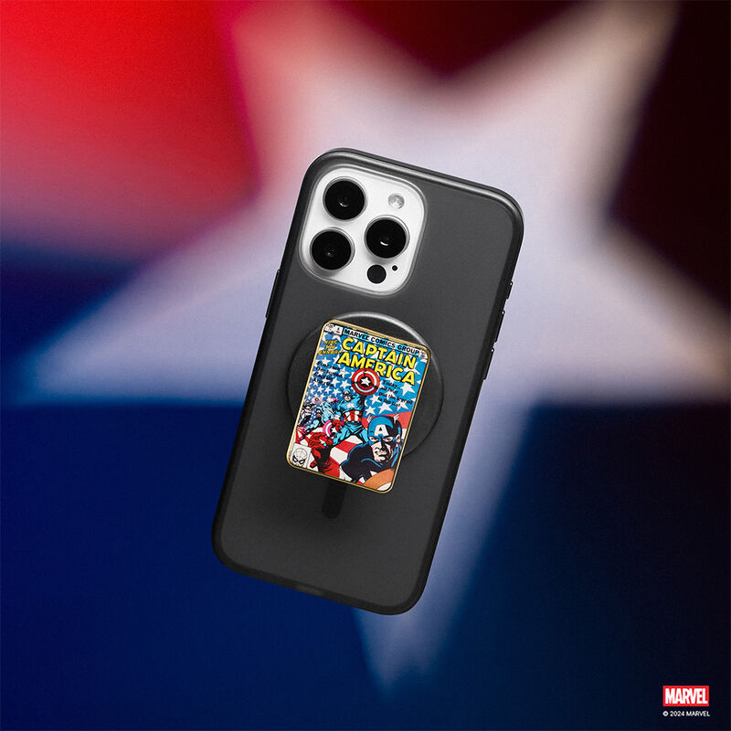 Enamel Captain America Comic Book — PopGrip for MagSafe image number 8