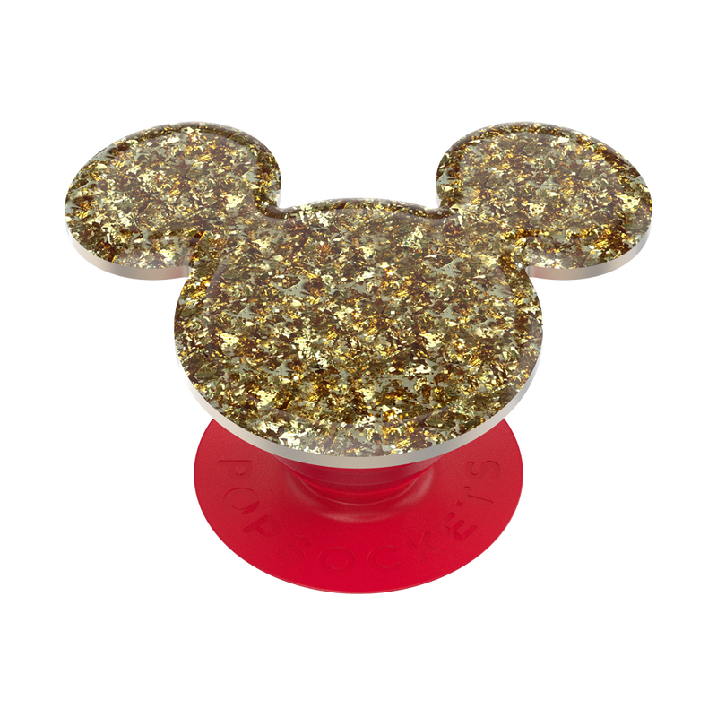 Earridescent Golden Mickey Mouse — Adhesive PopGrip image number 0