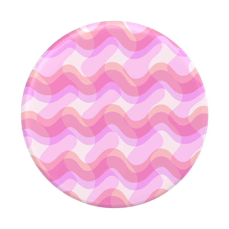 Rosy Waves — Adhesive PopGrip image number 1