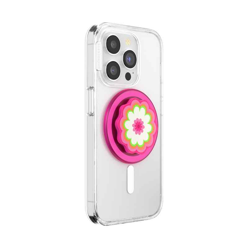 Molded Flower Kaleidoscope Pink — PopGrip for MagSafe image number 5